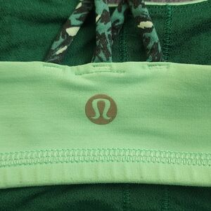 Lululemon Athletica Green Sports Bra
